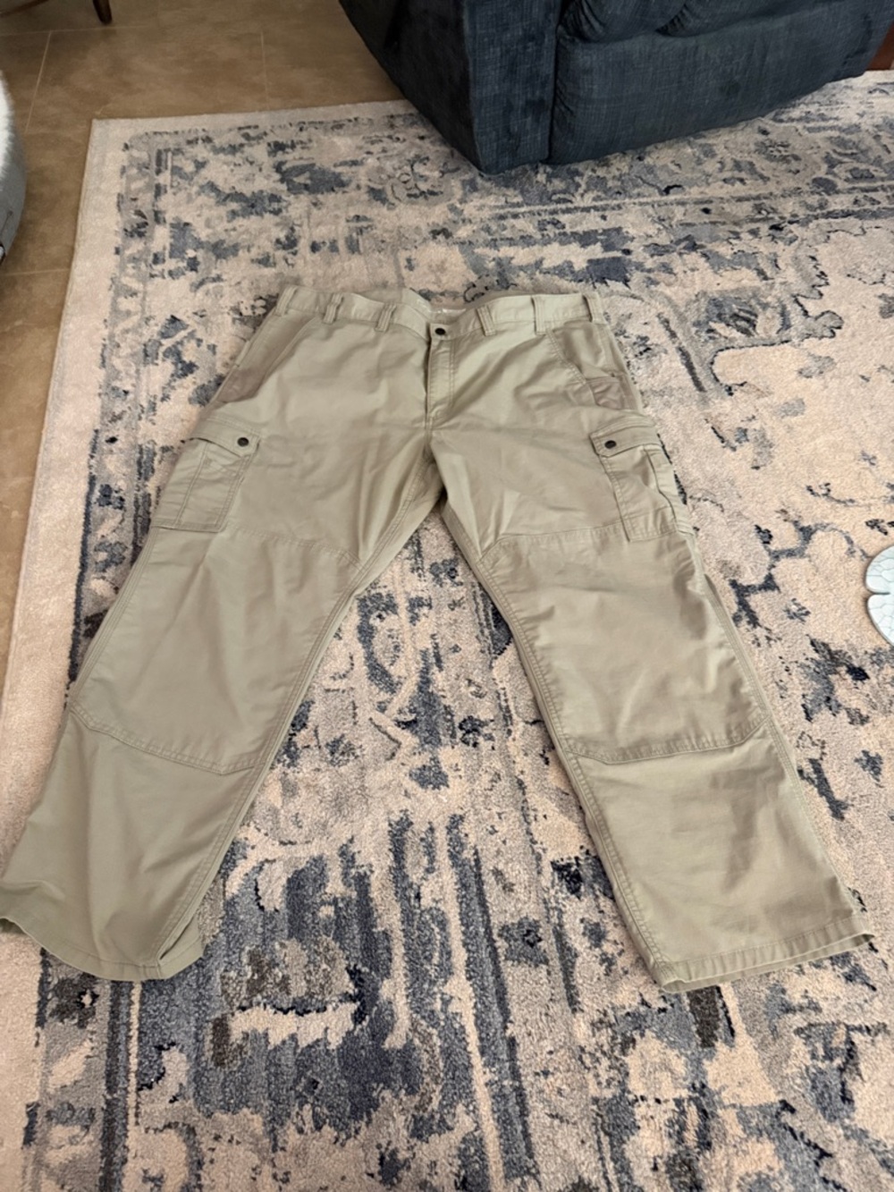 Carhartt Men's Tan Cargo Pants - Khaki